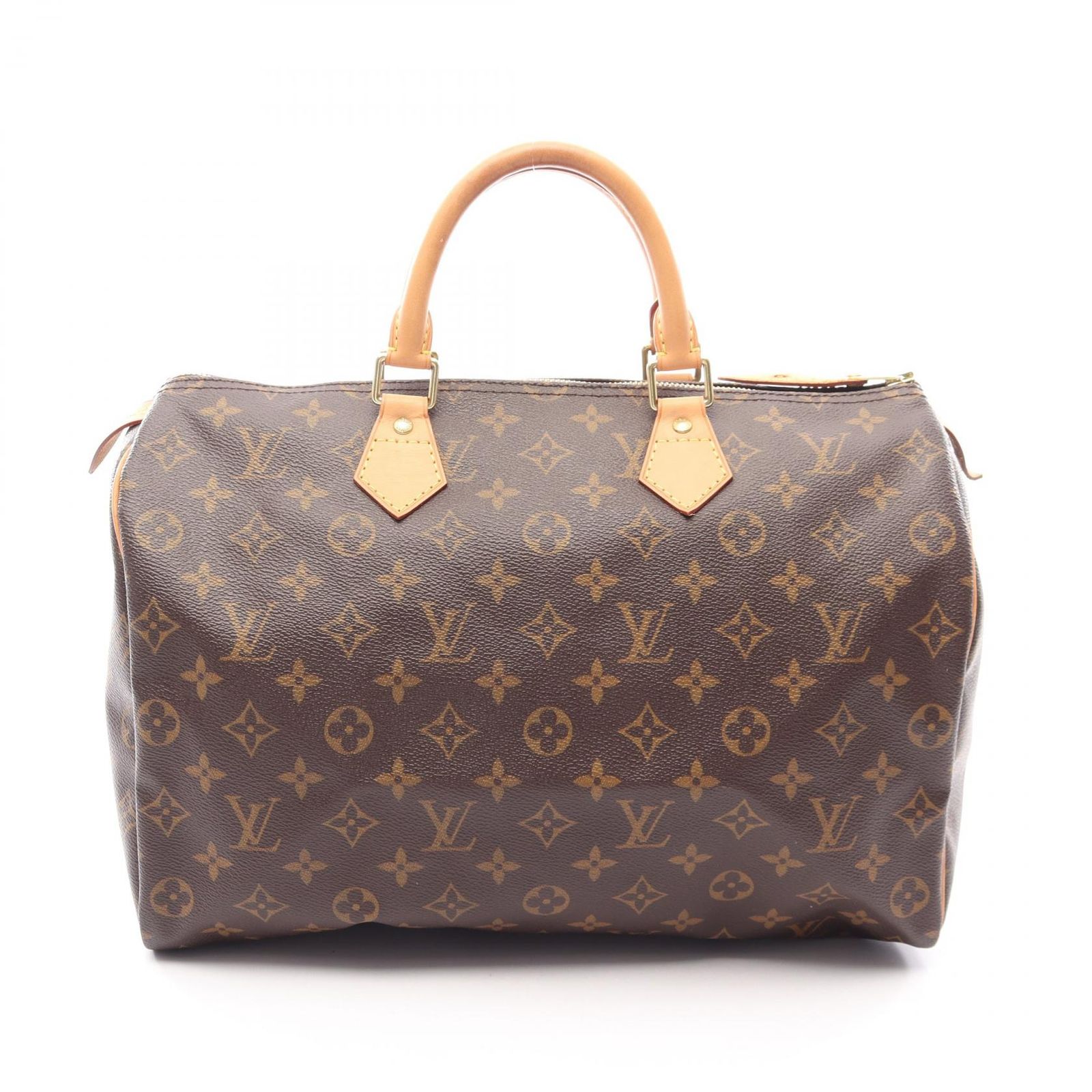 ルイ・ヴィトン LOUIS VUITTON ハンドバッグ スピーディ35 M41524 PVCコーティングキャンバス レザー スピーディ35 レディース Used B