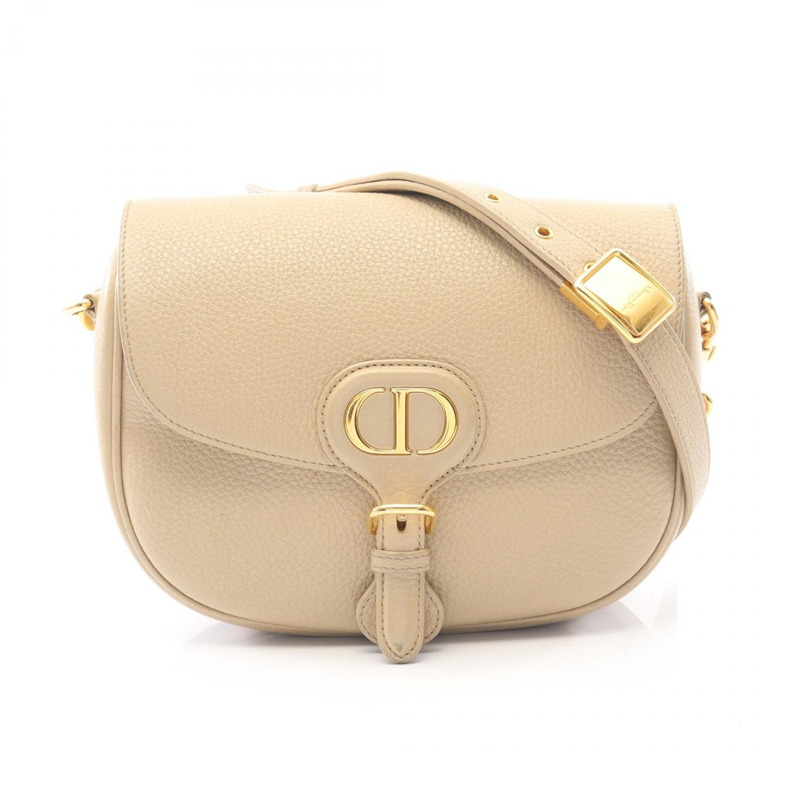 ディオール Dior ショルダーバッグ DIOR BOBBY バッグ ミディアム M9319UMOL ベージュ レザー Bobby バッグ ミディアム レディース Used B
