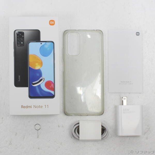 ソフマップ 〔中古品〕 Redmi Note 11 64GB グラファイトグレー