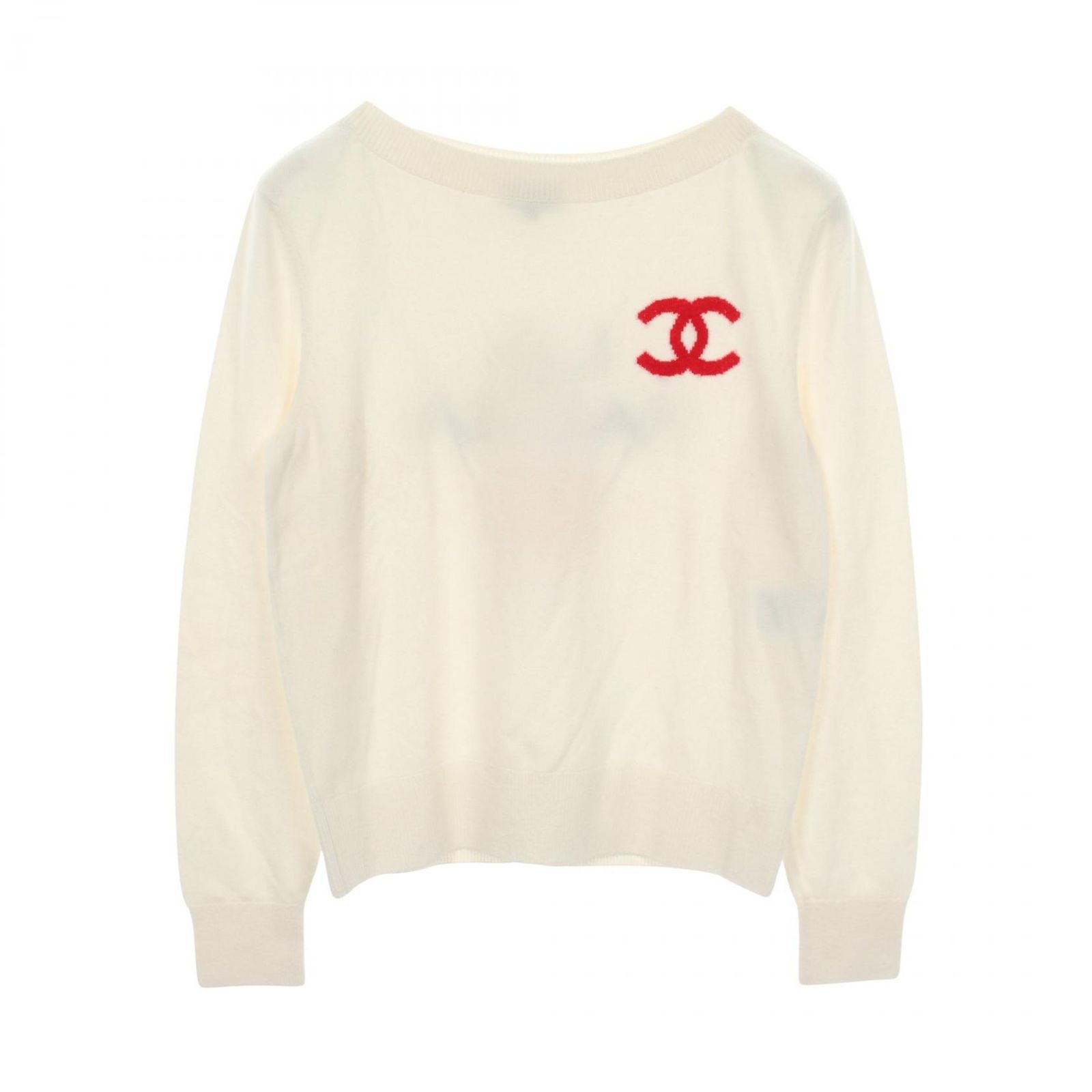 シャネル CHANEL ニット LA PAUSA ココマーク カシミヤ セーター レディース Used B
