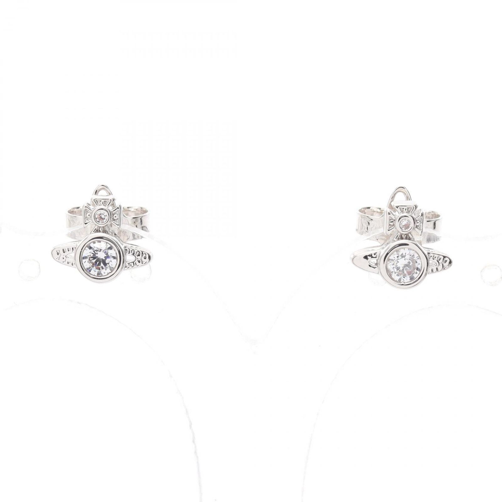 ヴィヴィアンウエストウッド Vivienne Westwood ピアス ロンドンオーブ スタッド 6201022002P102 シルバー ステンレススチール ロンドン オーブ ピアス レディース 新品