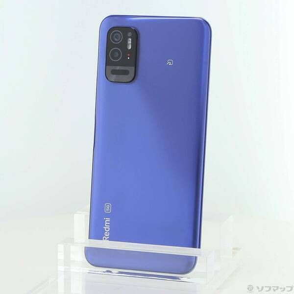 ソフマップ 〔中古品〕 Redmi Note 10T 64GB ナイトタイムブルー XMSAC1 Softbank SIMフリー【297】