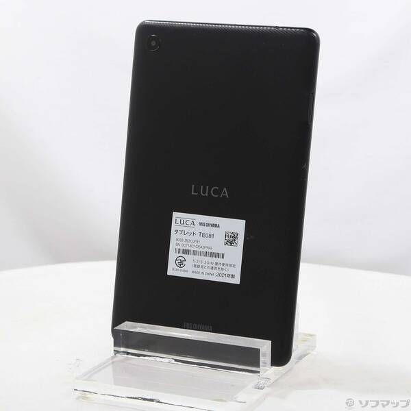 ソフマップ 〔中古品〕 LUCA Tablet TE081 32GB ブラック TE081N1-B Wi-Fi【198】
