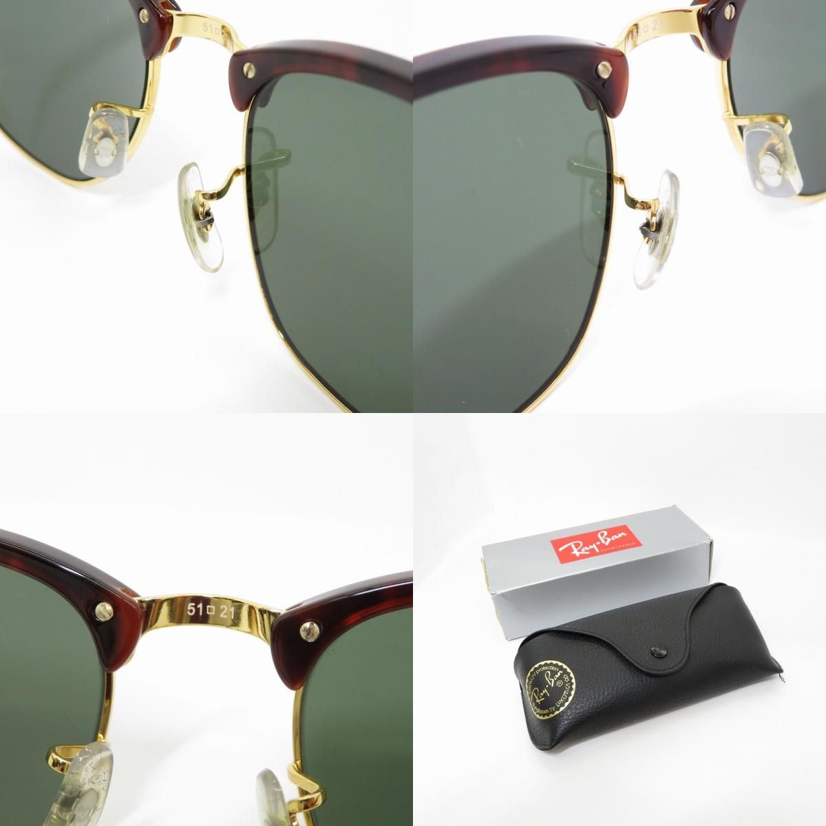瀬戸大橋店】 中古 RAY BAN | レイバン サングラス CLUBMASTER CLASSIC