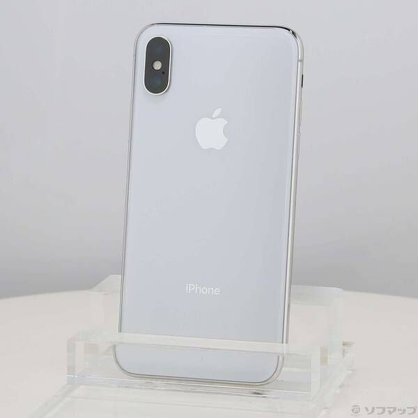 ソフマップ 〔中古品〕 iPhoneX 64GB シルバー MQAY2J／A SoftBank【348】
