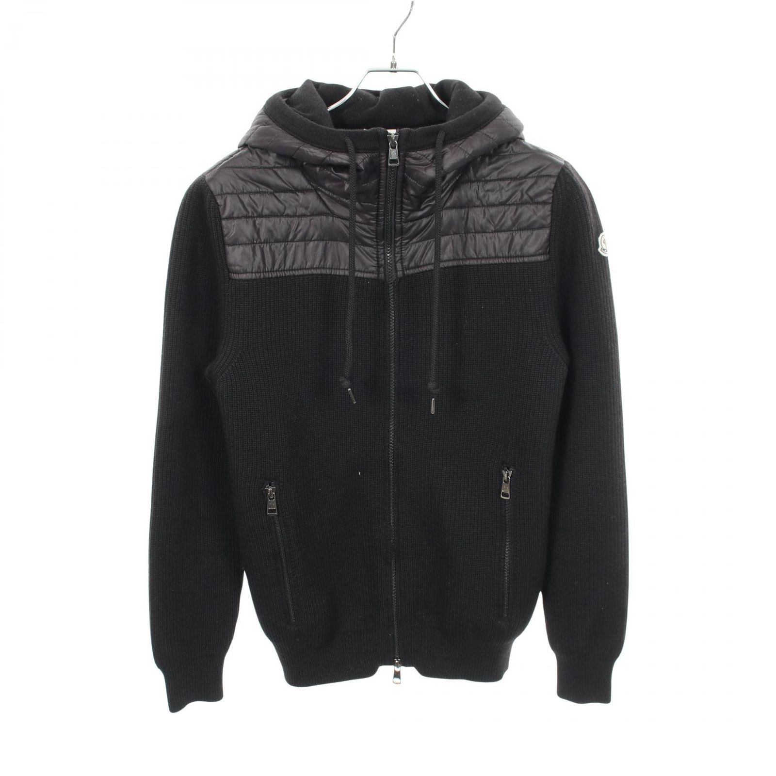 モンクレール MONCLER パーカー 切替 9413600 ウール パーカー メンズ Used B
