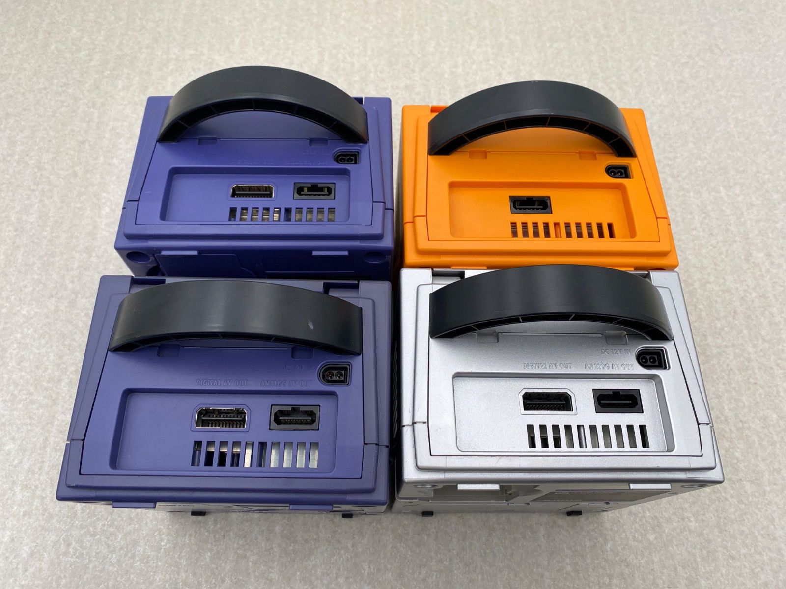 Nintendo 任天堂 ゲームボーイキューブ　ジャンク　本体　4台まとめ売り ゲームキューブ 本体 4点 ジャンク まとめ売り - メルカリ