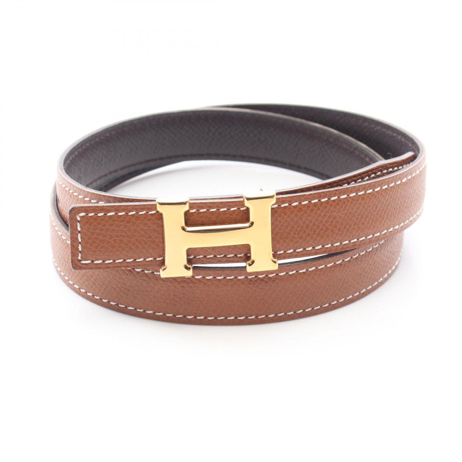 エルメス HERMES ベルト ミニコンスタンス Hベルト リバーシブル その他 ベルト レディース Used A