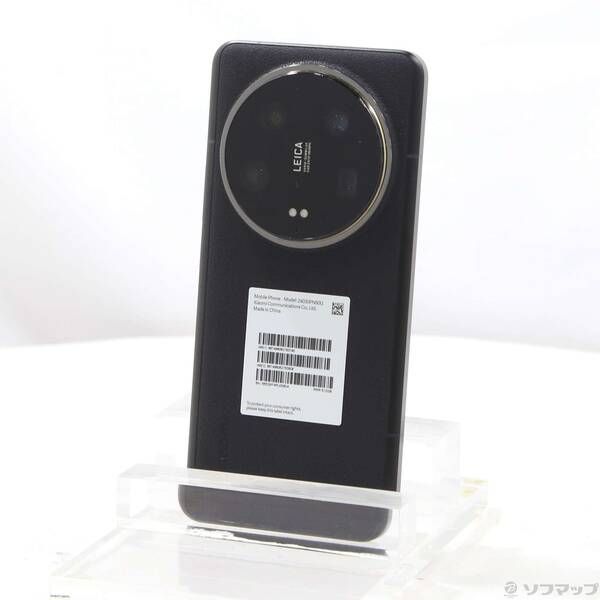 ソフマップ 〔中古品〕 Xiaomi 14 Ultra 512GB ブラック MZB0HB0JP SIMフリー【344】