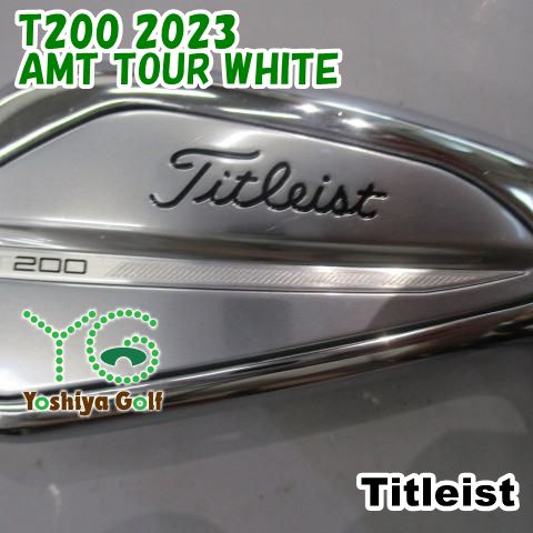 【美品】T200 アイアン 2023 6本セット AMTツアーホワイト S200 アイアン タイトリスト T200 2023/AMT TOUR WHITE/S200/30.5[146448