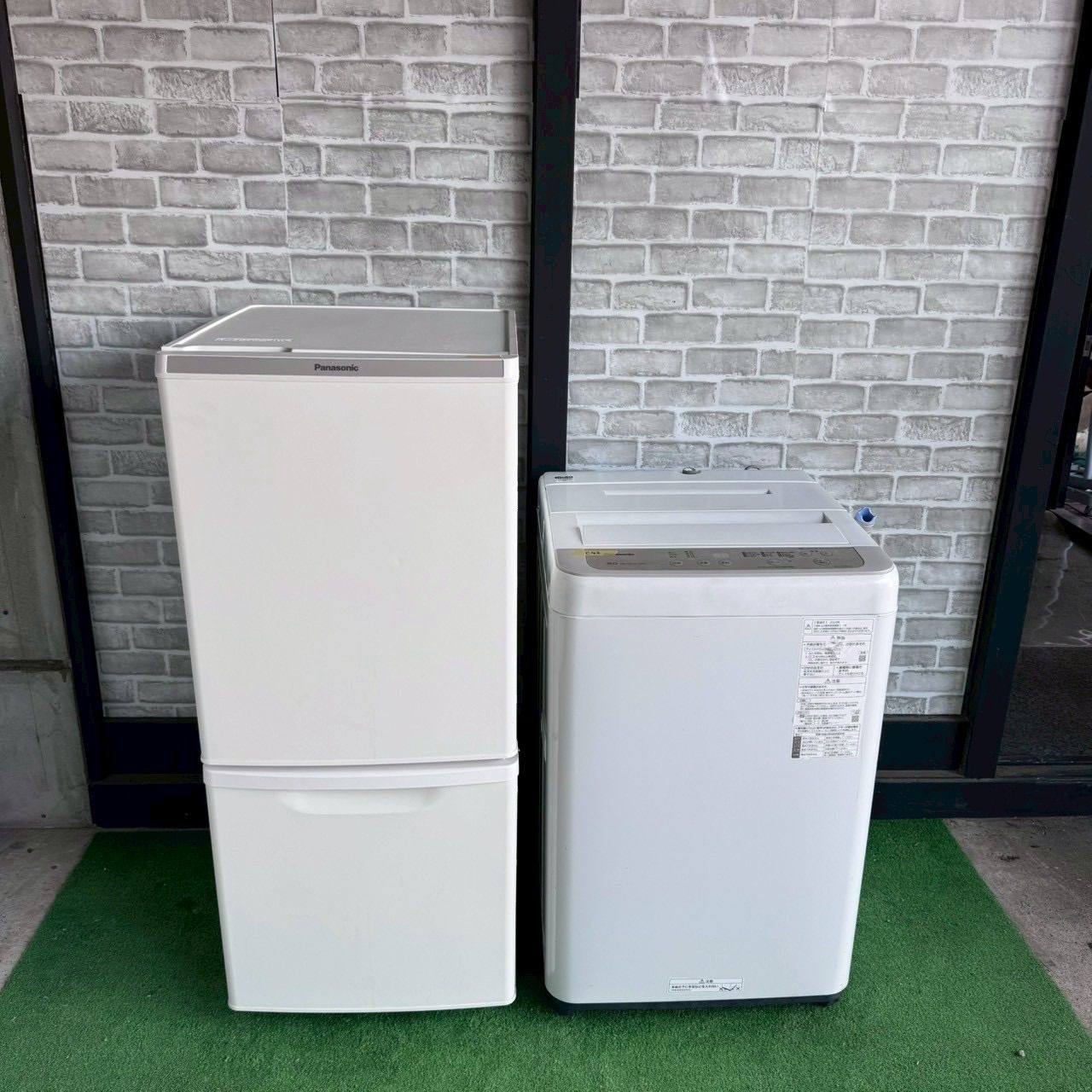 パナソニック Panasonic 冷蔵庫 2021年製 NR-B14DW-W 洗濯機 2020年製 