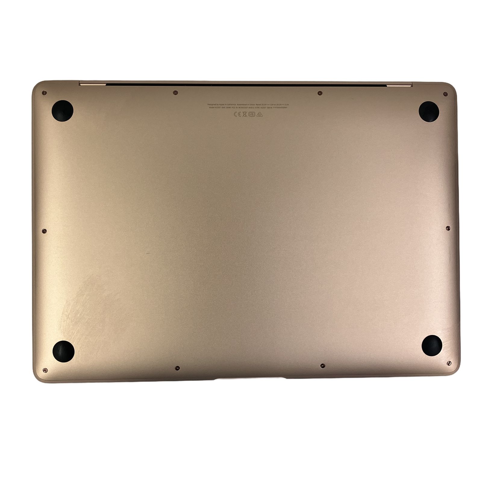MacBook Air M1 16GB/512GB ゴールド 中古 - メルカリ