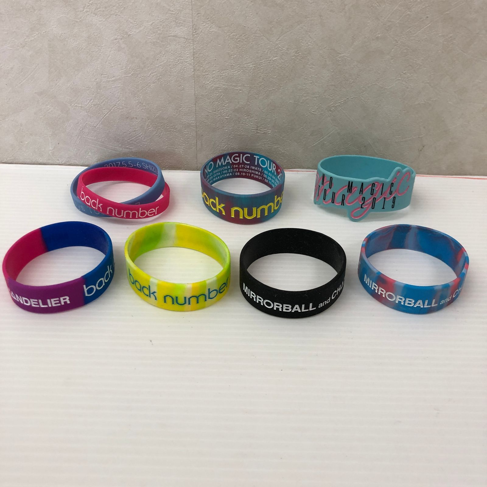 □back number ラバーバンド 7本セット 中古品 smmetc096297 - メルカリ