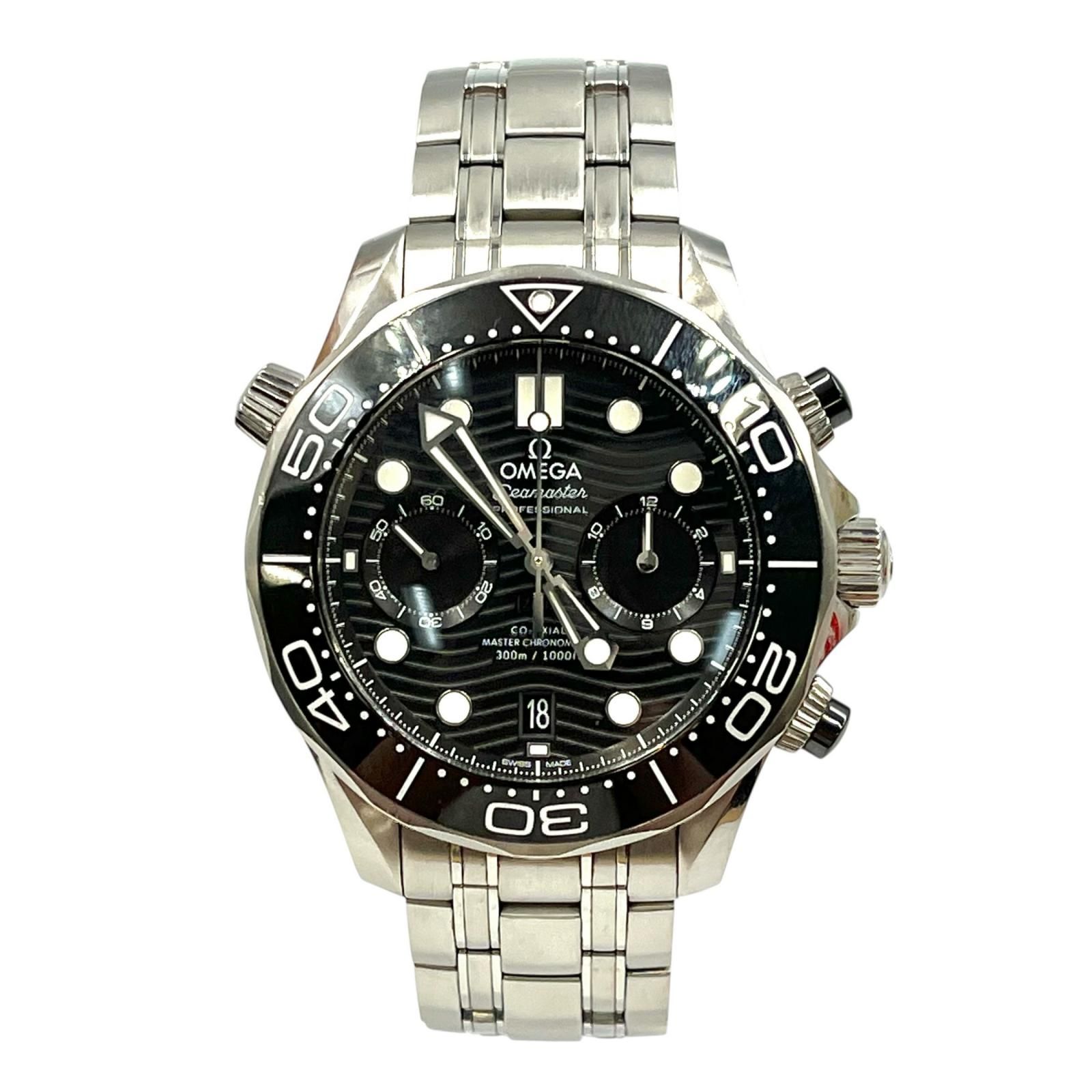 オメガ OMEGA 腕時計 シーマスター ダイバー300M クロノグラフ 自動巻き 210.30.44.51.01.001 ステンレススチール メンズ
