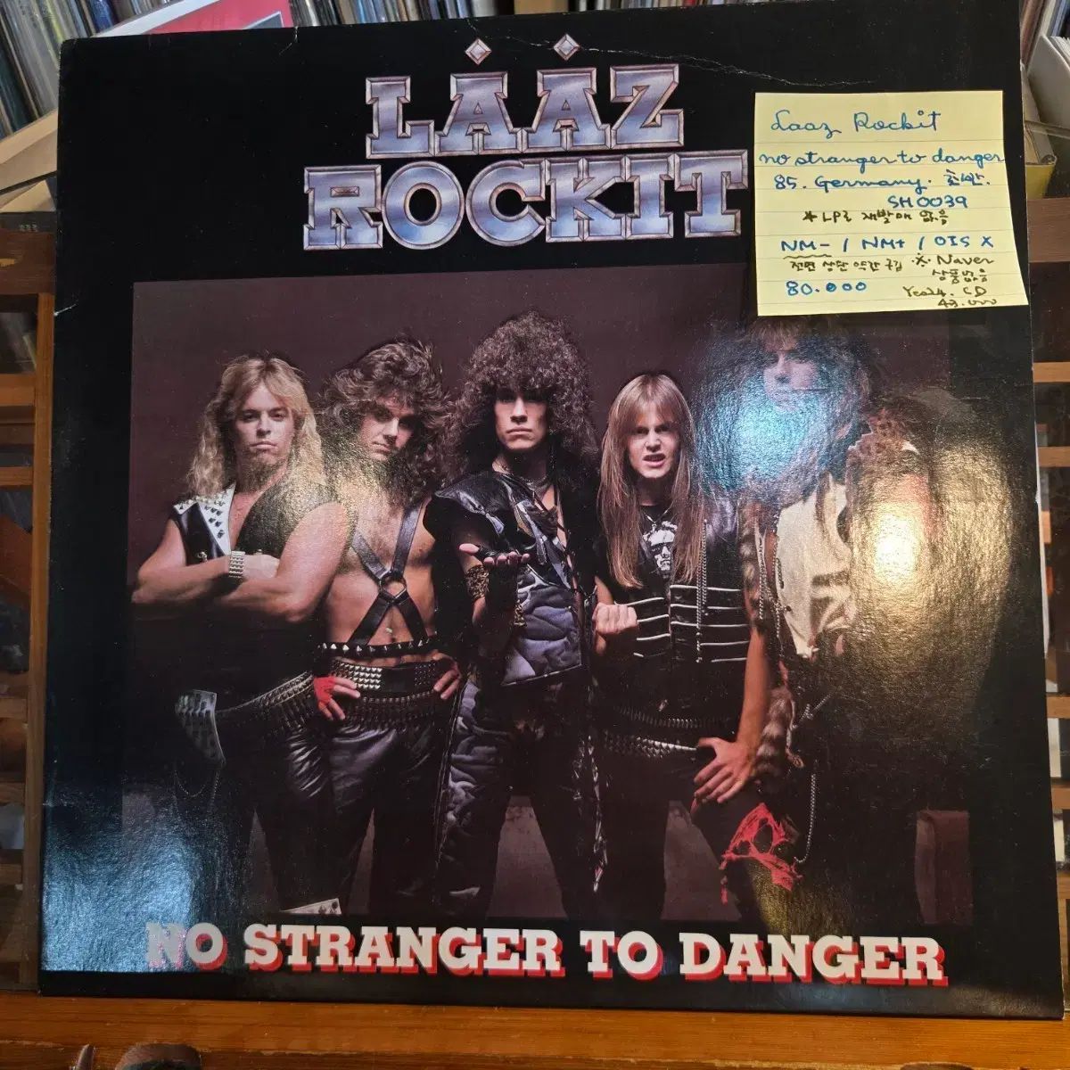 Laaz Rockit no stranger to danger 85 Ger