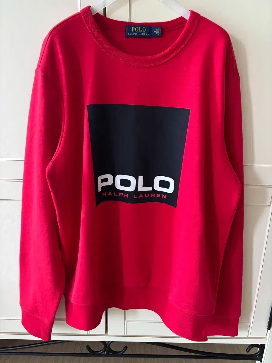 ポロラルフローレン レッド スウェット Tシャツ (新品)