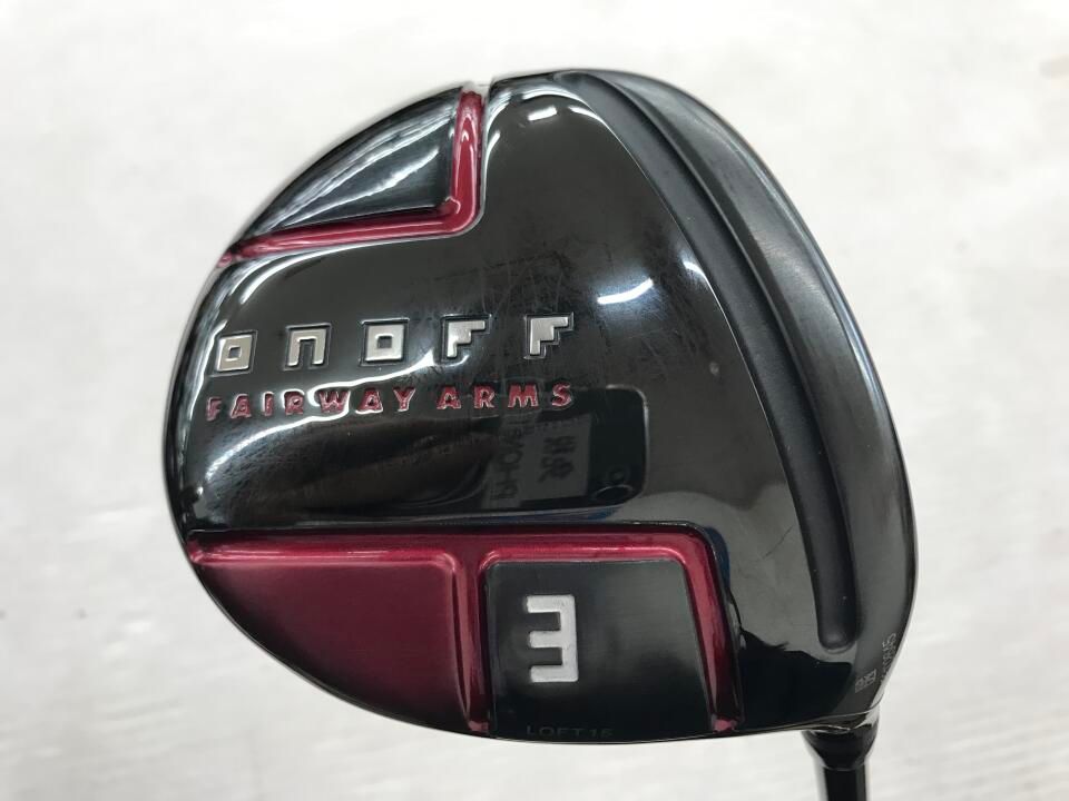 グローブライド　ONOFF FAIRWAY ARMS AKA 2022　15度　SMOOTH KICK MP-522F　R2フレックス　フェアウェイウッド　中古【最短即日発送】