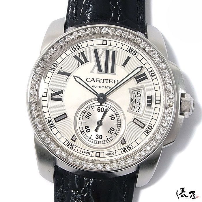 カルティエ カリブル ダイヤ 自動巻 美品 メンズ 時計 Cartier