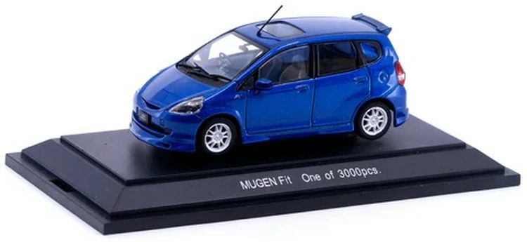 エブロ 1/43 無限 ホンダ フィット ブルー EBBRO 1:43 MUGEN Honda Fit BLUE　43422