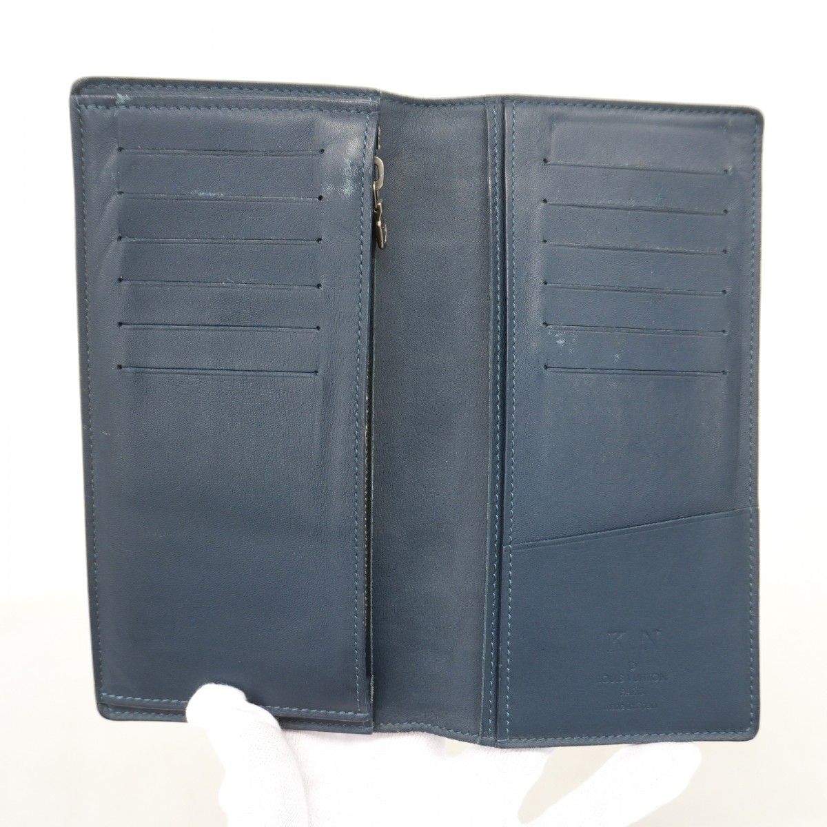 6ec2396-k】ルイヴィトン 長財布 ダミエアンフィニ ポルトフォイユ
