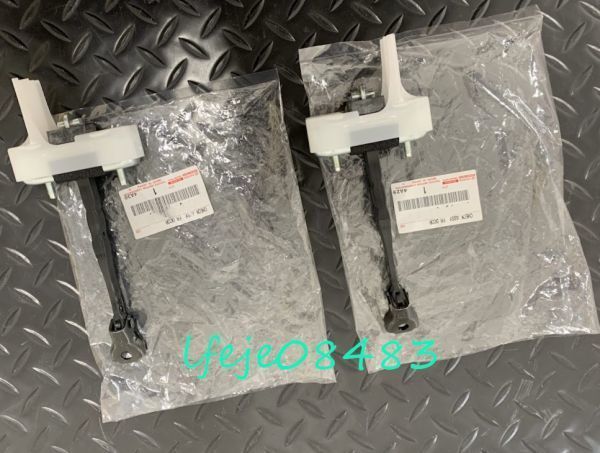 トヨタ 純正品 30系 アルファード/ヴェルファイア フロント ドアチェッカー 左右セット