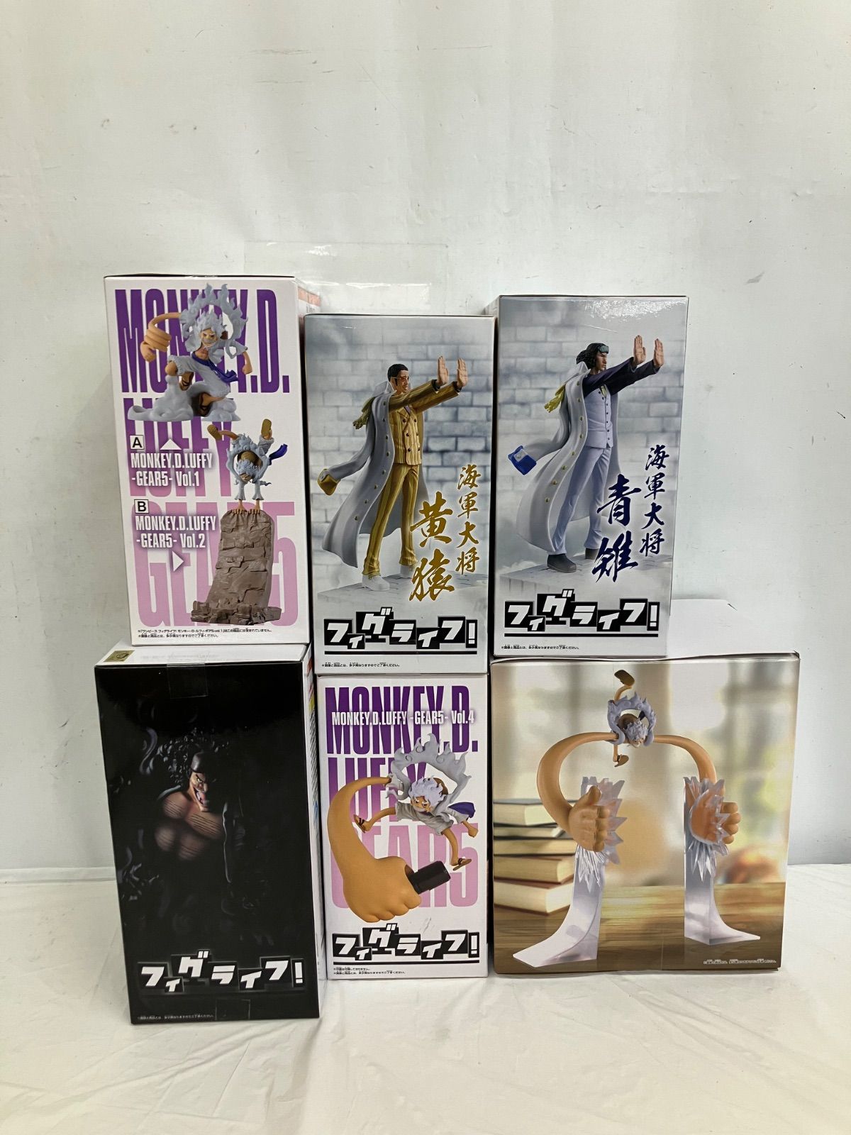 未開封 ONE PIECE ワンピース フィグライフ フィギュア 6種 LF5611