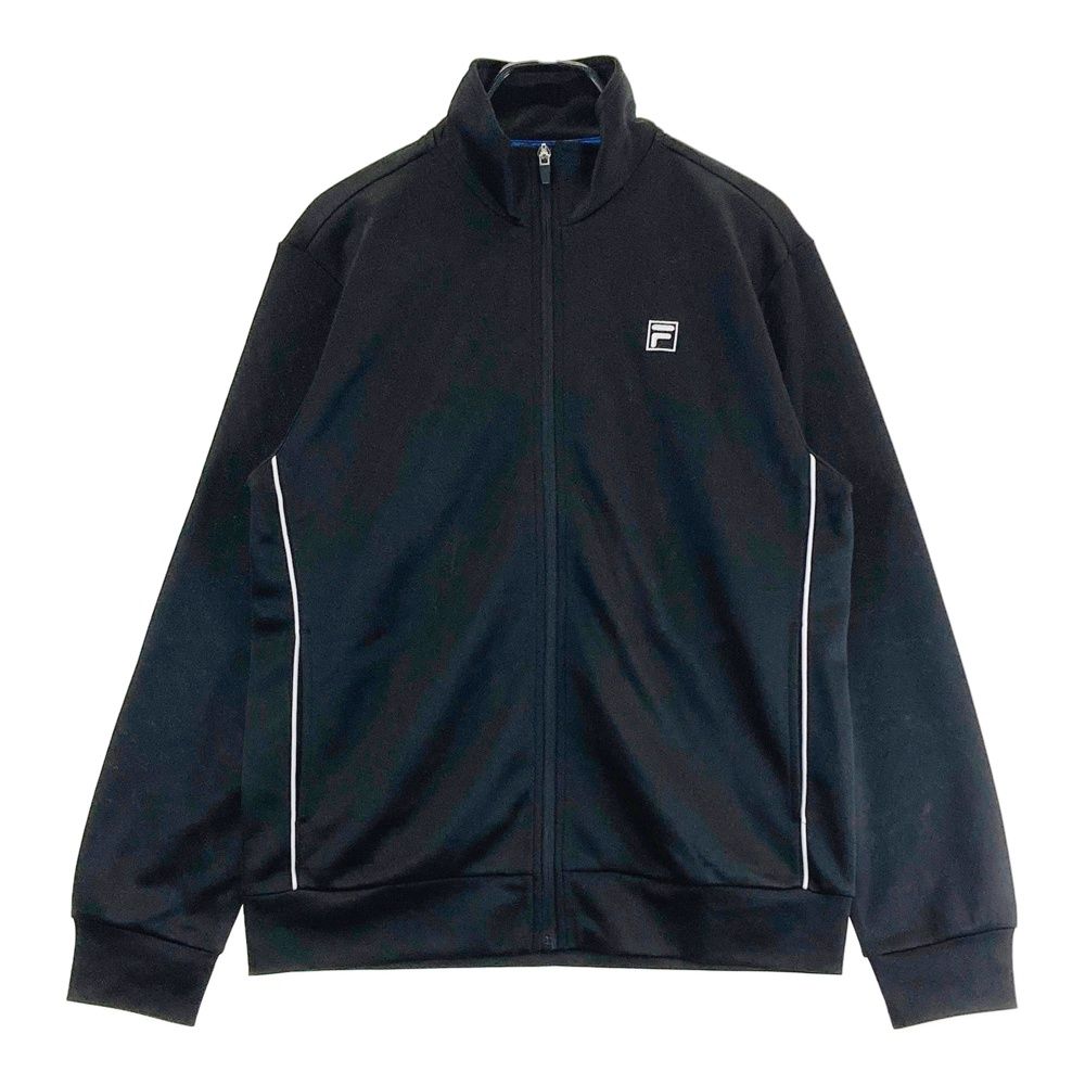 サイズ：L FILA GOLF フィラゴルフ ジップジャケット ブラック系 [240101687260] ゴルフウェア メンズ ストスト