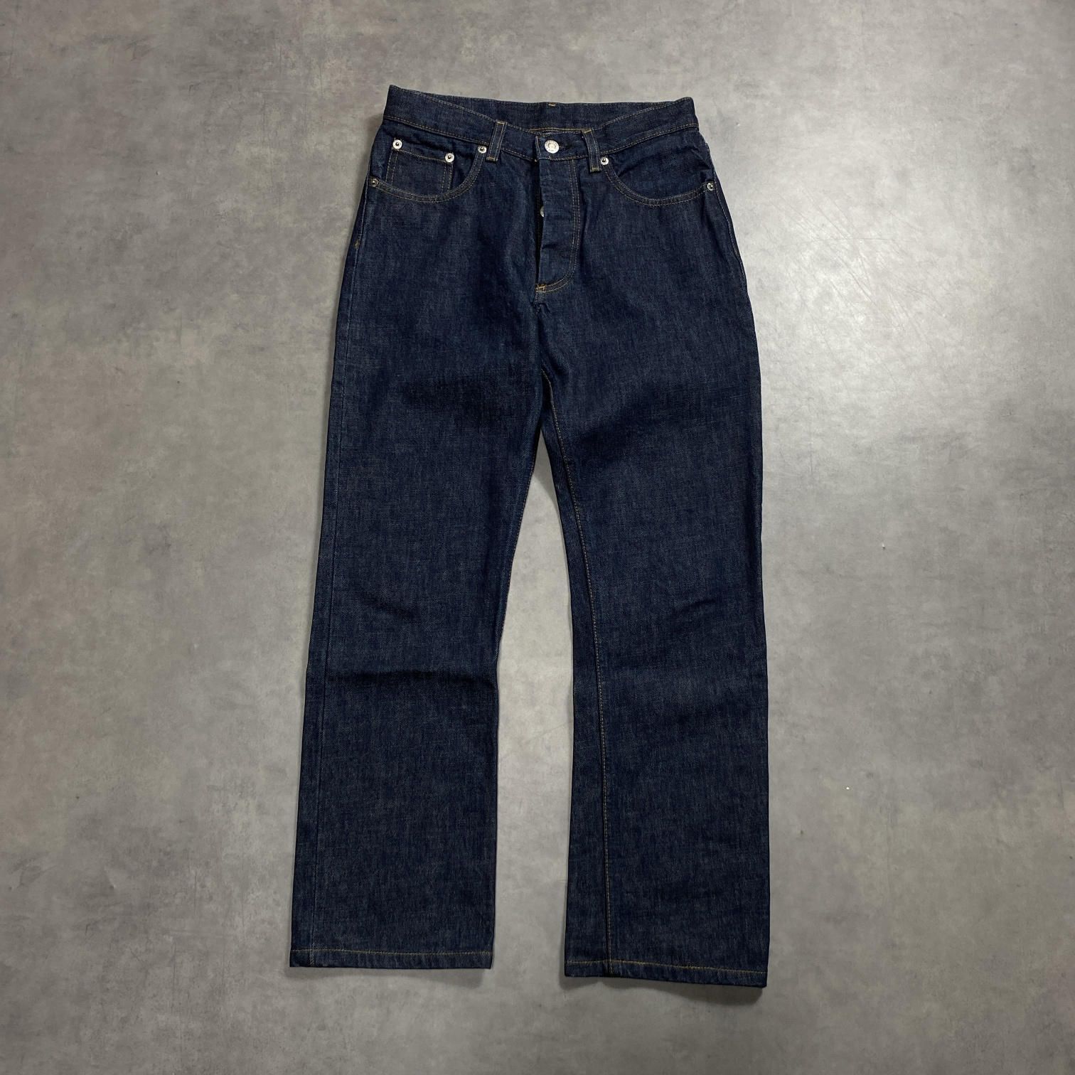 GQ5514◇HELMUT LANG：イタリア製 CLASSIC DENIM◇26◇インディゴ系 ヘルムートラング archive