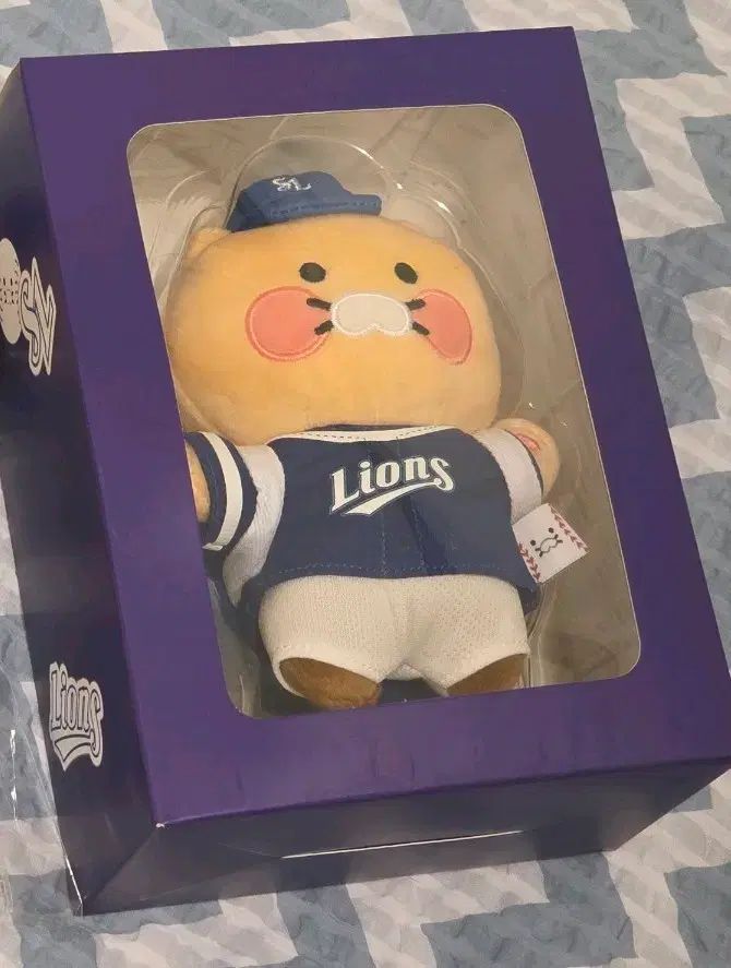 SAMSUNG LIONS チュンシク ぬいぐるみ キーホルダー 未使用 新品