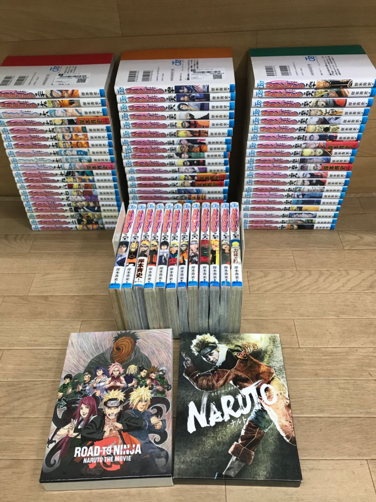 NARUTO 漫画 1-72巻 セット ②【未開封あり】NARUTO ナルト 1~72巻 コミック全巻セット＋DVD 2