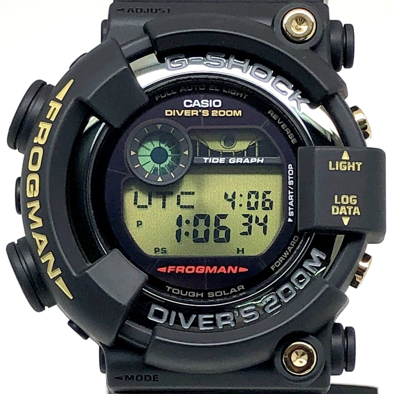 G-SHOCK ジーショック GF-8235D-1B 35周年記念モデル フロッグマン タフソーラー ブラック ゴールド 黒金 2018年4月発売