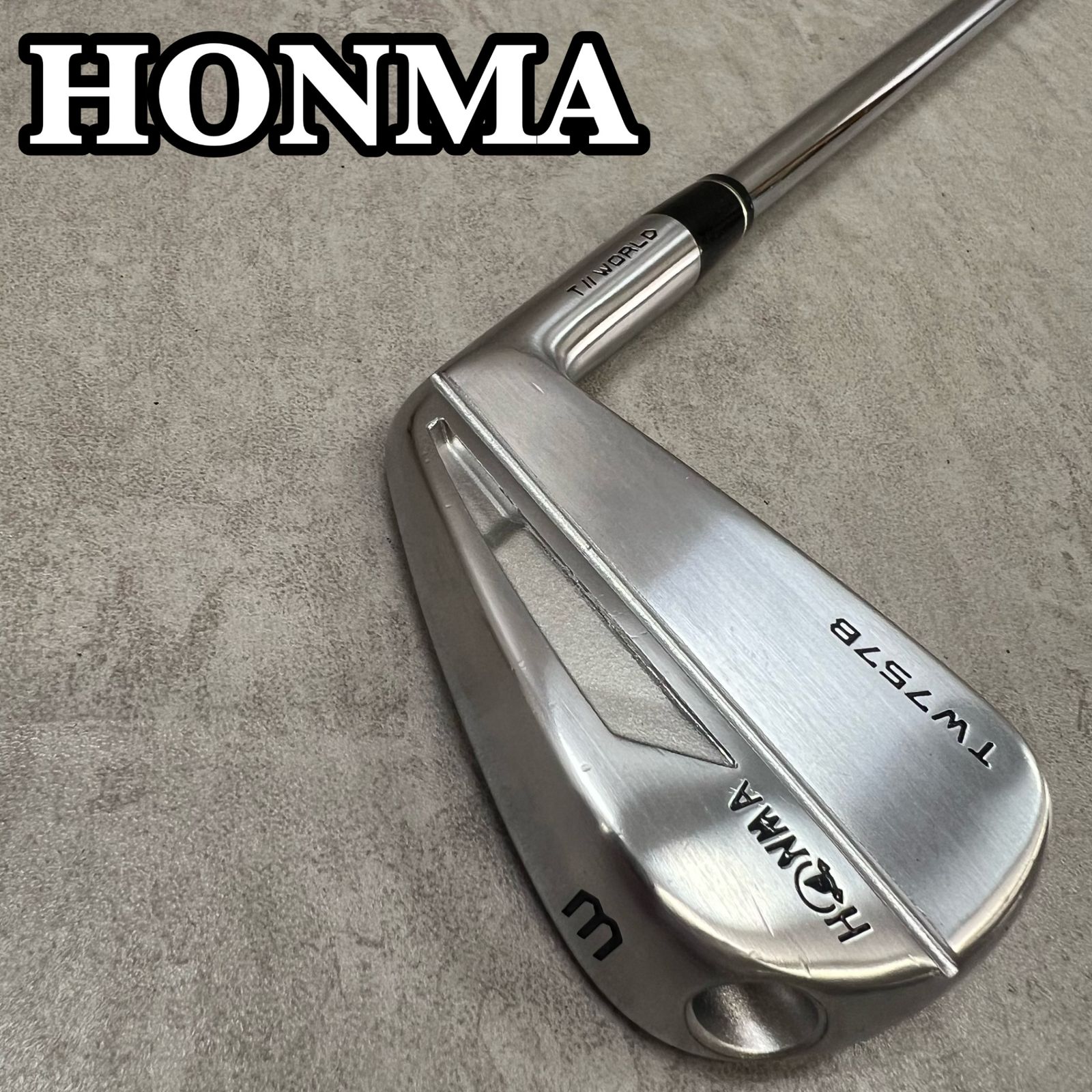 HONMA GOLF ホンマゴルフ ツアーワールド TW757B メンズゴルフ 3番アイアン 右利き用 S　ロング