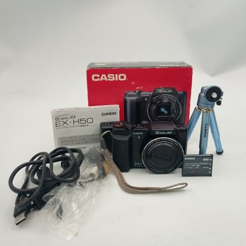 Casio EXILIM EX-H50 Black コンパクトデジタルカメラ