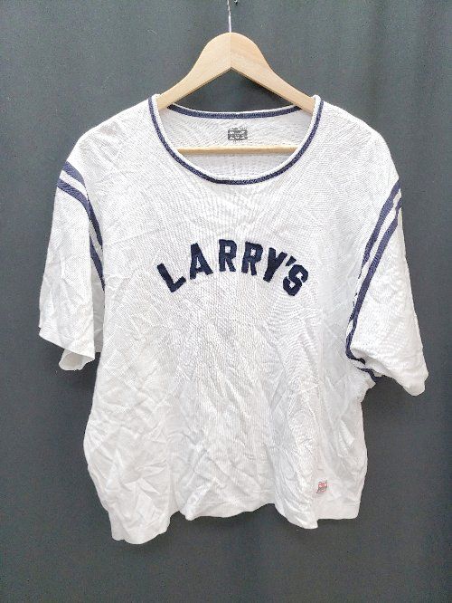 ◇ Mason メイソン クルーネック ロゴ カジュアル 半袖 tシャツ カットソー サイズF オフホワイト系 レディース P 【1403110010560】