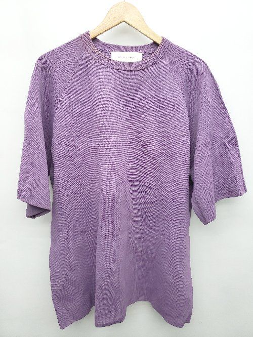 ◇ GOOD BETTER BEST グッドベターベスト ナイロン混 レーヨン 半袖 ニット カットソー サイズ2 パープル メンズ P 【1402270018461】 8,943円