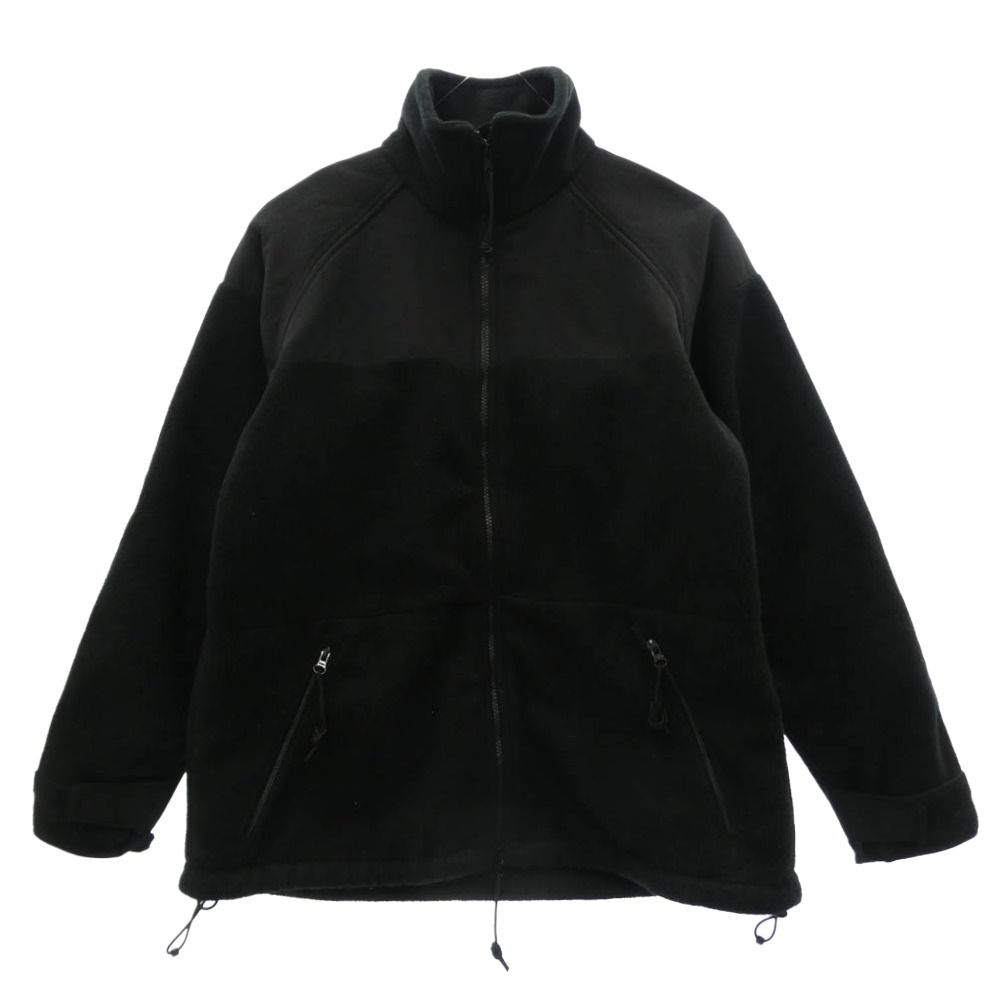 米軍 US ARMY 実物 ECWCS GEN2 POLARTEC goodwill フリースジャケット ブラック系 M【中古】