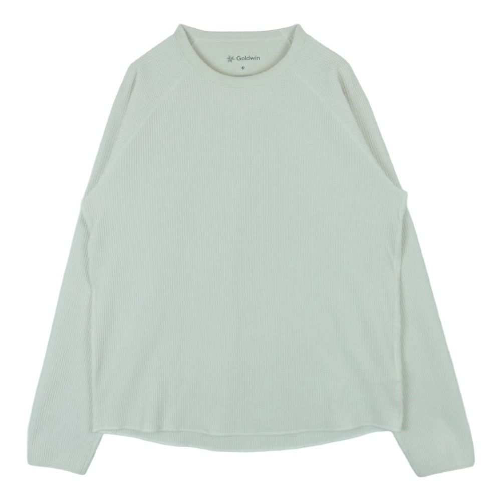 Goldwin ゴールドウィン GL45142 ワッフル ライト ロングスリーブ 長袖 カットソー Tシャツ アイボリー系 3【美品】【中古】