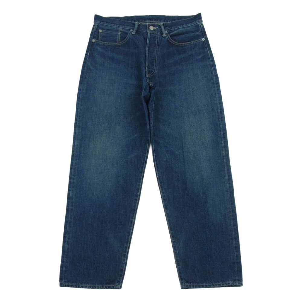 GRAPHPAPER グラフペーパー 25SS GU251-40183DB Selvage Denim Five Pocket Tapered Pants セルビッチ 5ポケット テーパード デニム パンツ 1【美品】【中古】