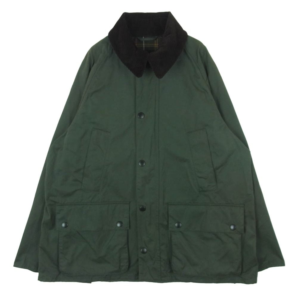 Barbour バブアー 231MCA0933 OS PEACHED BEDALE CASUAL ビデイル ピーチスキン ノンオイルド ジャケット グリーン系 38【中古】