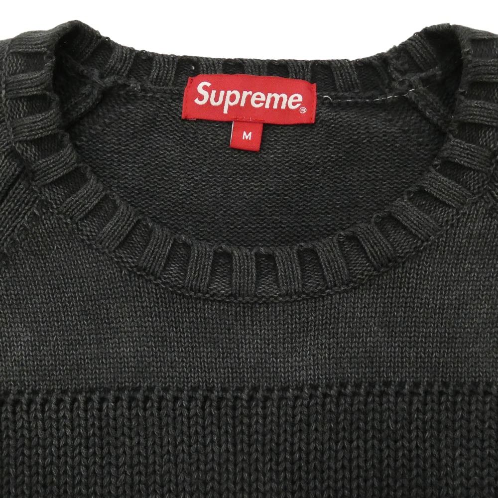 Supreme シュプリーム 23SS Small Box Stripe Sweater スモール 