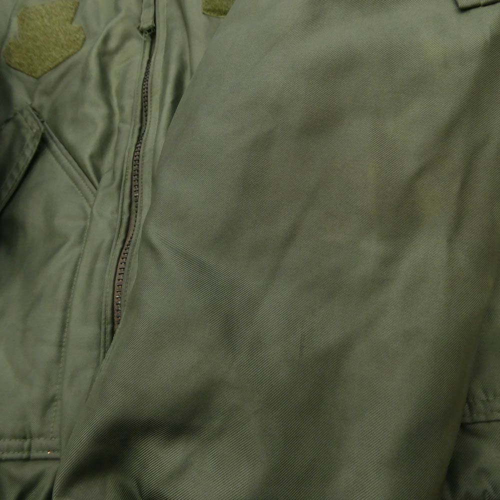 ヴィンテージ VINTAGE SP0100-03-D-4128 00s 03年製 US ARMY 米軍実物 CWU-45/P フライト ジャケット VALLEY APPAREL社 モスグリーン系 M【中古】 ヴィンテージ VINTAGE SP0100-03-D-4128 00s 03年製 US ARMY 米軍実物 CWU-45/P フライト ジャケット VALLEY APPAREL社 モスグリーン系 M【中古】