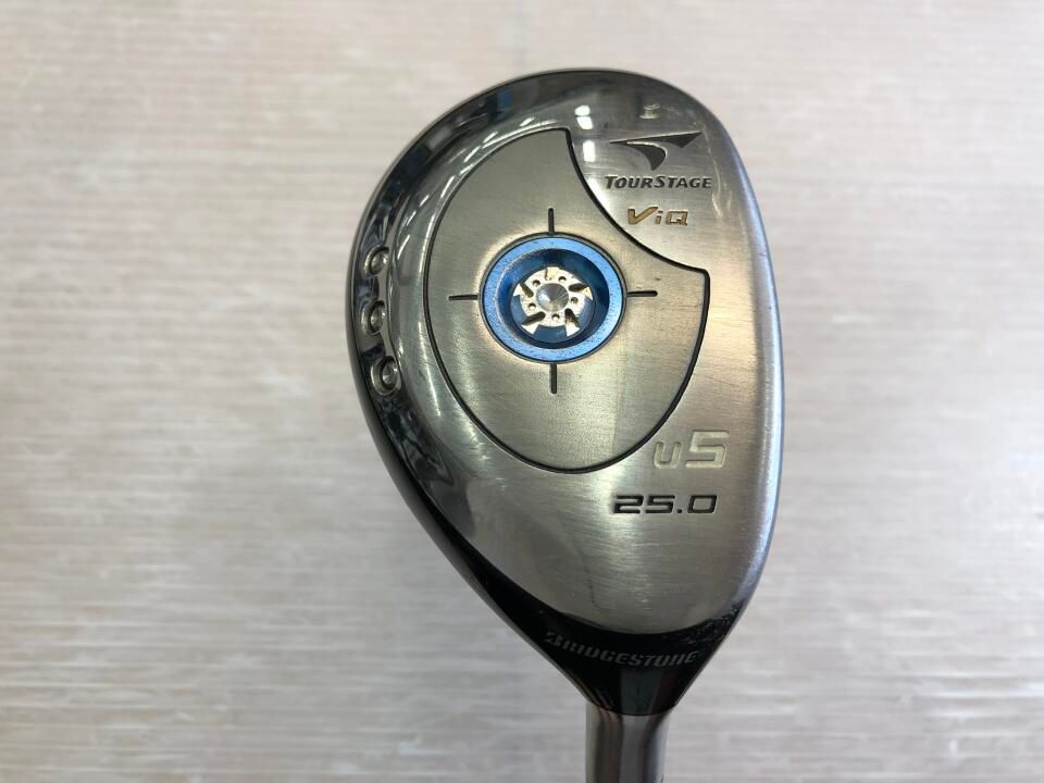 ブリヂストン　ツアーステージ V-iQ (2006)　25度　TSU-50α　Rフレックス　ユーティリティ　中古　ゴルフドゥ！NEXT昭島武蔵野店【最短即日発送】