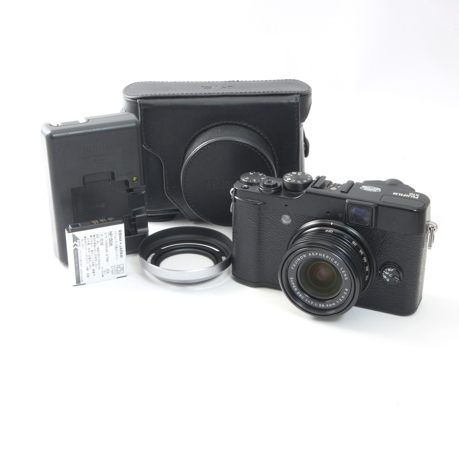 FUJIFILM フジフィルム X10 ブラック コンパクトデジタルカメラ - メルカリ