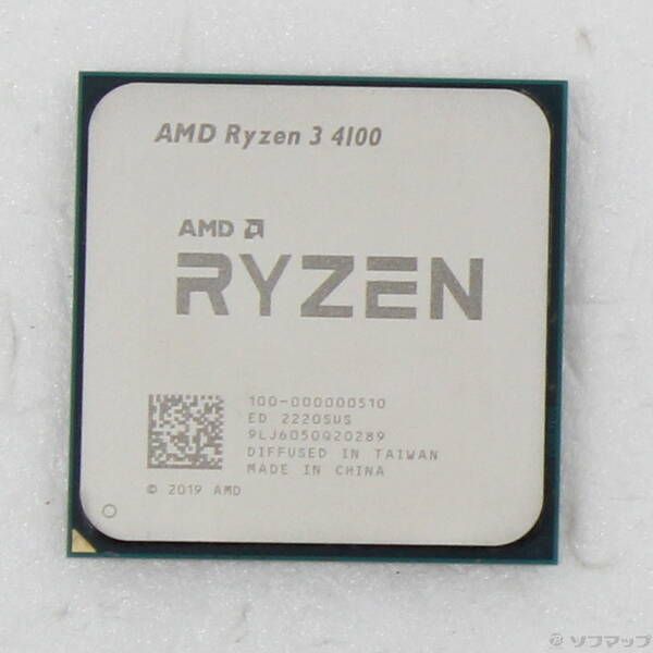 ソフマップ 〔中古品〕 Ryzen 3 4100 〔3.8GHz／SOCKET AM4〕【344】