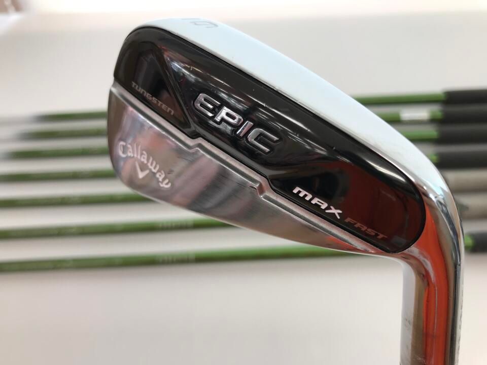 キャロウェイ　EPIC MAX FAST レディス　ELDIO for Callaway　Lフレックス　アイアンセット　中古【最短即日発送】