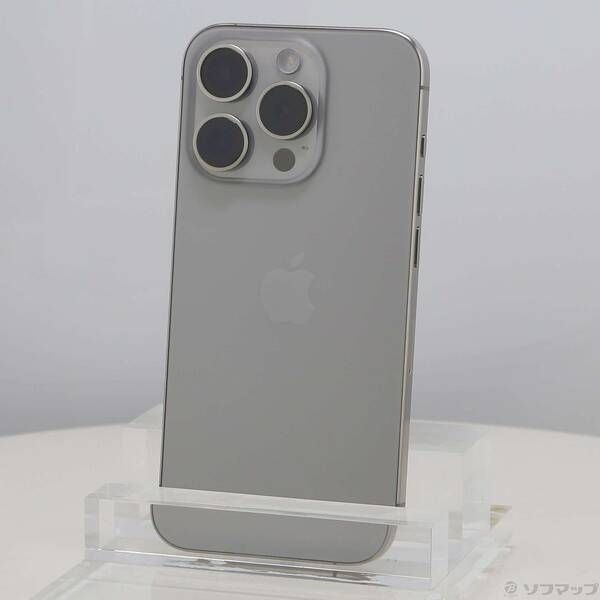 ソフマップ 〔中古品〕 iPhone15 Pro 128GB ナチュラルチタニウム MTU93J／A SIMフリー【262】