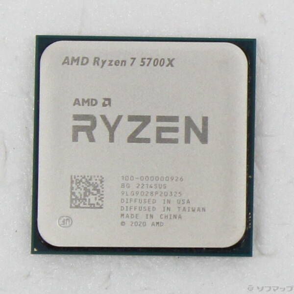 中古 Ryzen 7 5700X AM4 CPU AMD - メルカリ