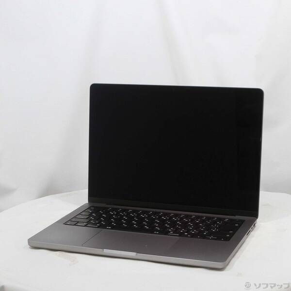 ソフマップ 〔中古品〕 MacBook Pro 14.2-inch Late-2021 MKGP3J／A Apple M1 Pro 8コアCPU_14コアGPU 16GB SSD512GB スペースグレイ 〔26.3 Tahoe〕【349】
