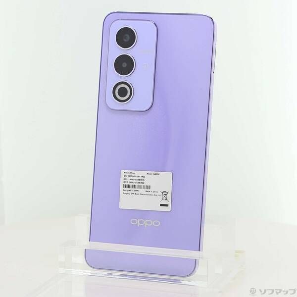 ソフマップ 〔中古品〕 OPPO A3 5G 128GB パープル OPSAL1 Y!mobile SIMフリー【344】
