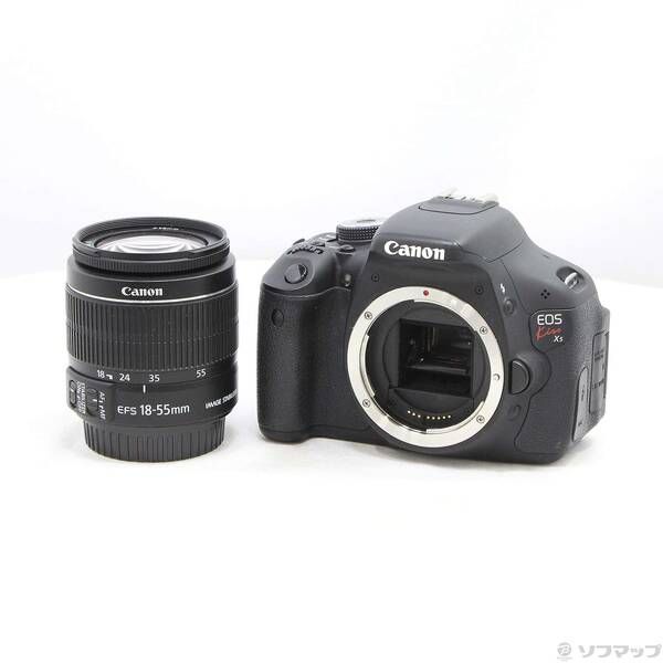 ソフマップ 〔中古品〕 EOS Kiss X5 EF-S18-55 IS II レンズキット ブラック【262】 19,741円